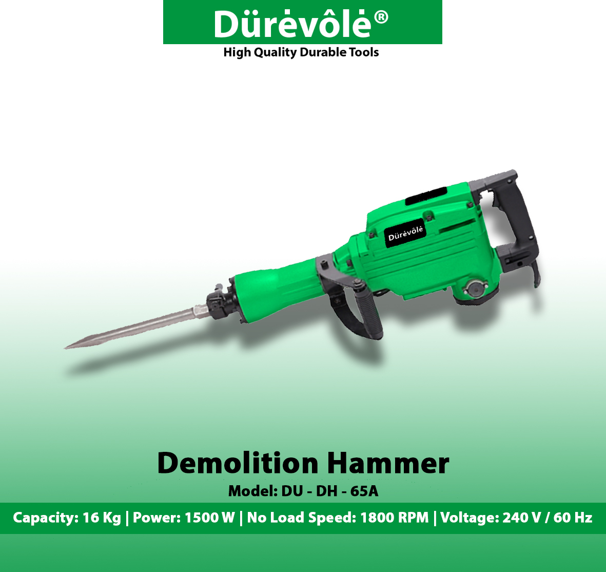 Demolition Hammer 16kg